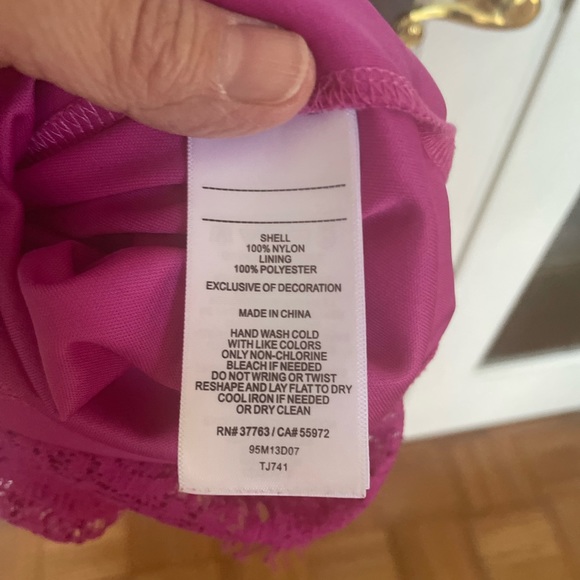 2/$15. Pink lace dress size2 - Picture 5 of 7